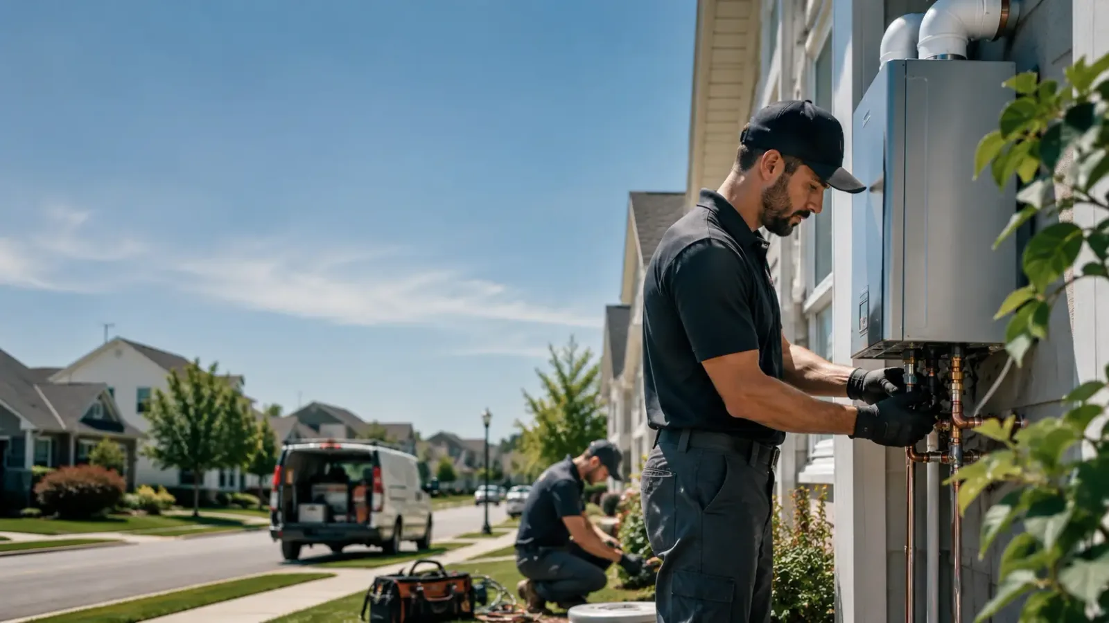 Tankless Water Heater Installation in Aspermont, TX